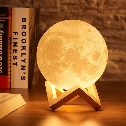 LED Moon Galaxy Book Light