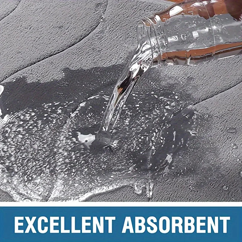 Quick Dry Absorbent Non-Slip Floor Mat
