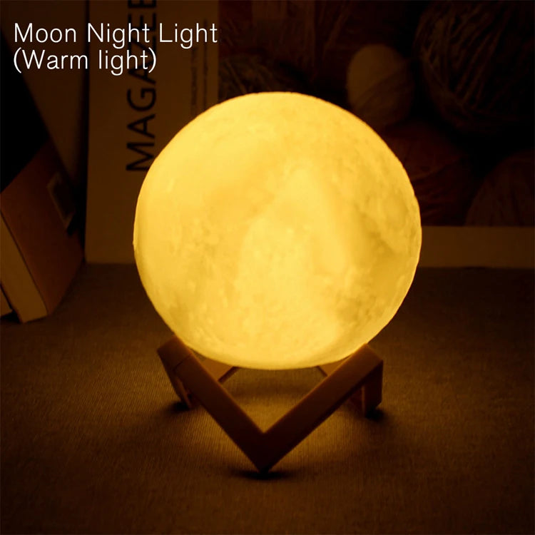 LED Moon Galaxy Book Light