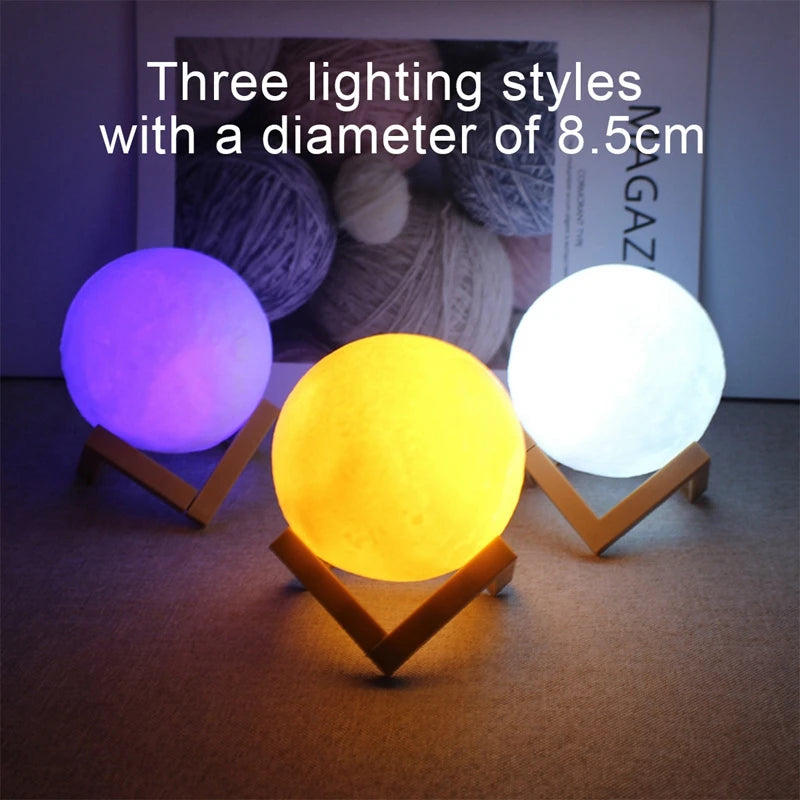 LED Moon Galaxy Book Light