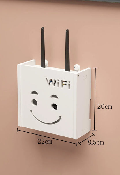 Wall-Mounted Wi-Fi Router Storage Box