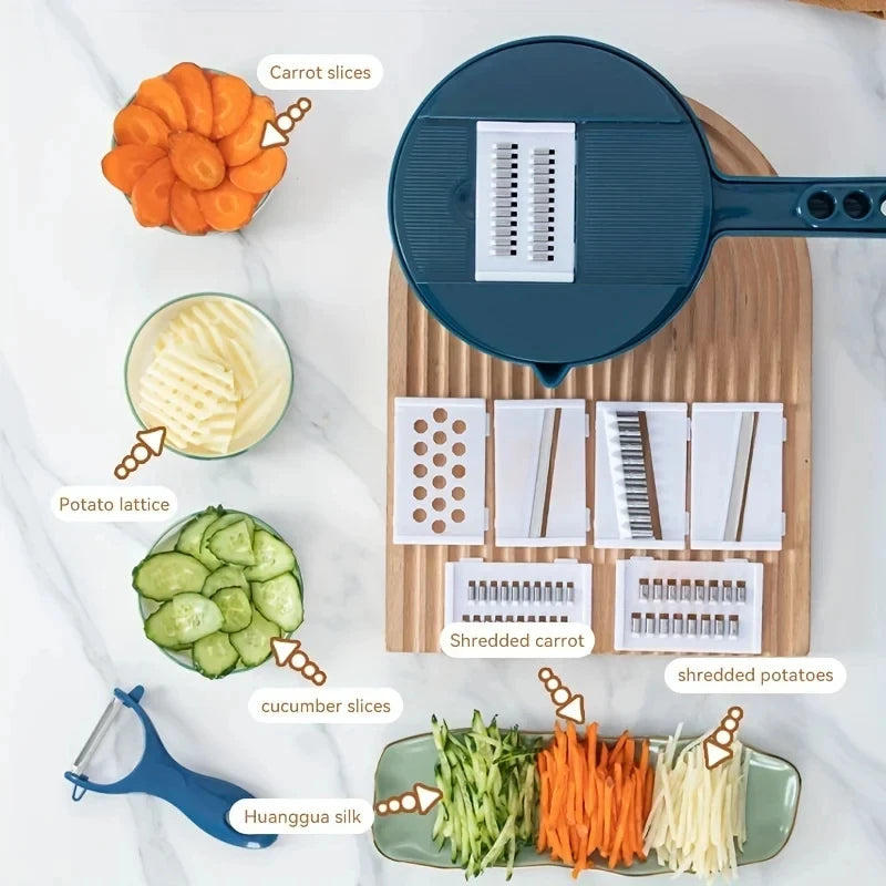 Multifunctional vegetable cutter