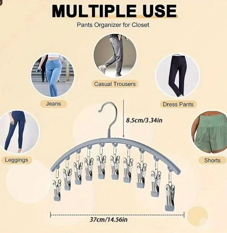 10-Clip Rotating Hanger