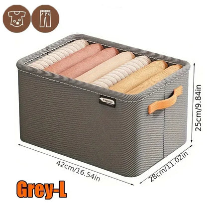 Thickened Clothes Organizer Storage Box