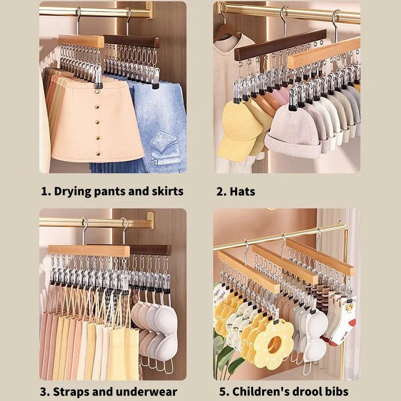 10-Clip Rotating Hanger
