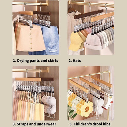 10-Clip Rotating Hanger