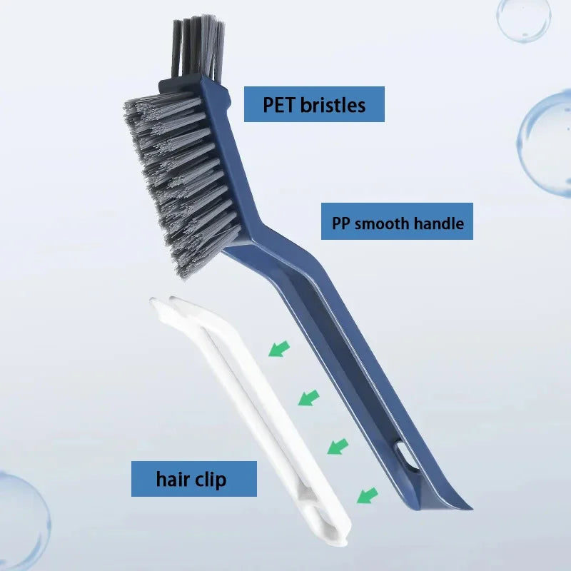2-in-1 Multipurpose Corner Gap Cleaning Brush