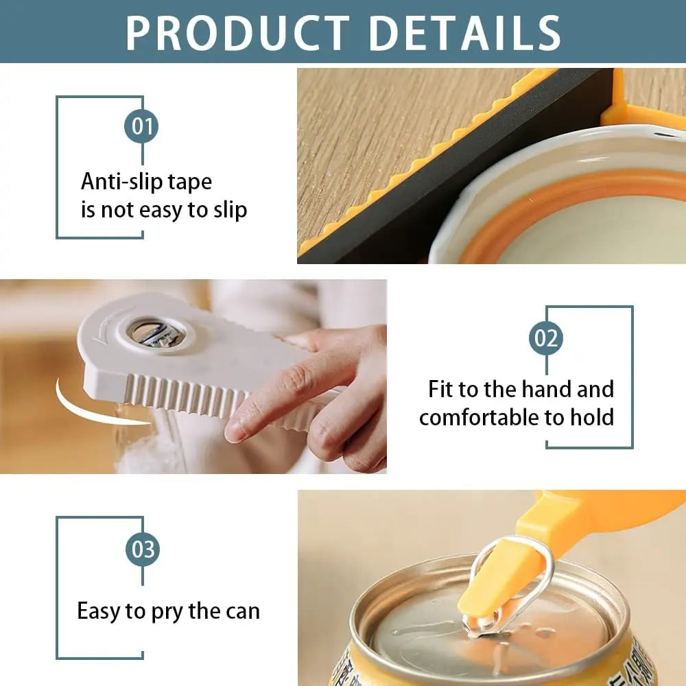 Stainless Steel Can Bottle Jar Opener