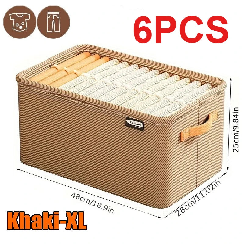 Thickened Clothes Organizer Storage Box