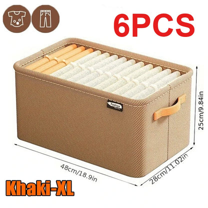 Thickened Clothes Organizer Storage Box