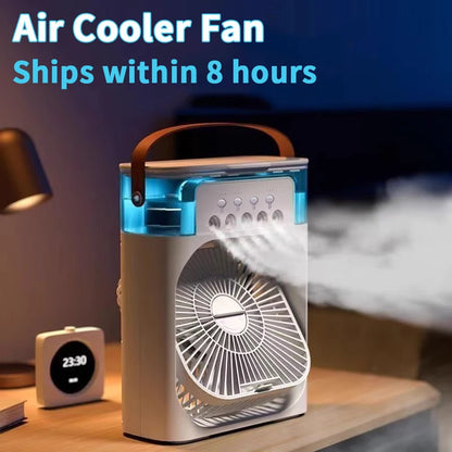 3-in-1 Mini Air Cooler Fan Humidifier