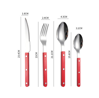 Stylish stainless steel utensils
