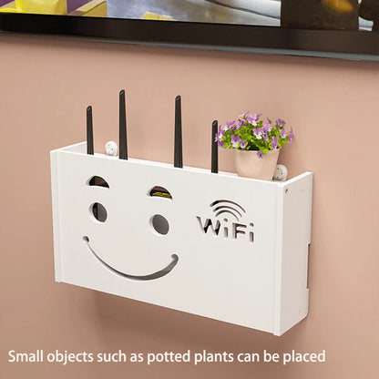 Wall-Mounted Wi-Fi Router Storage Box