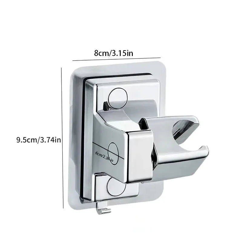 Adjustable Wall-Mounted Shower Head Holder