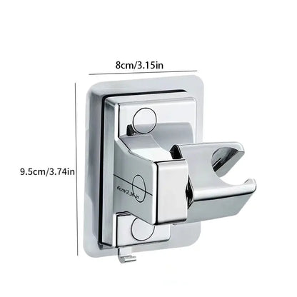 Adjustable Wall-Mounted Shower Head Holder