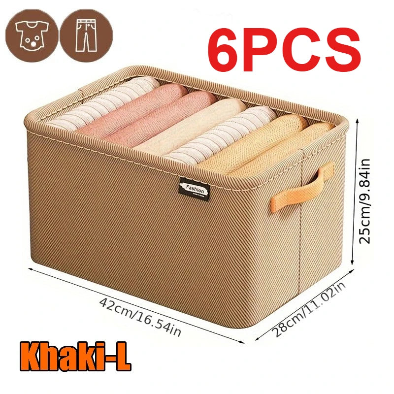 Thickened Clothes Organizer Storage Box