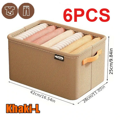 Thickened Clothes Organizer Storage Box