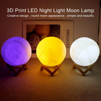 LED Moon Galaxy Book Light