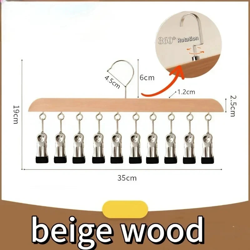10-Clip Rotating Hanger
