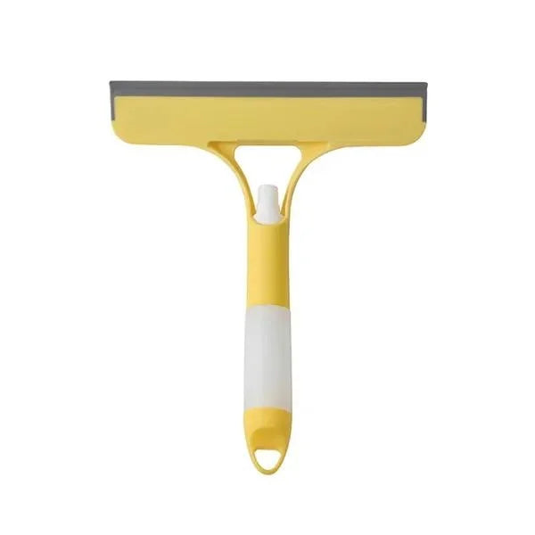 Multi-function Glass Wiper with Sprayer Cleaning Brush