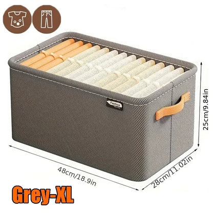 Thickened Clothes Organizer Storage Box