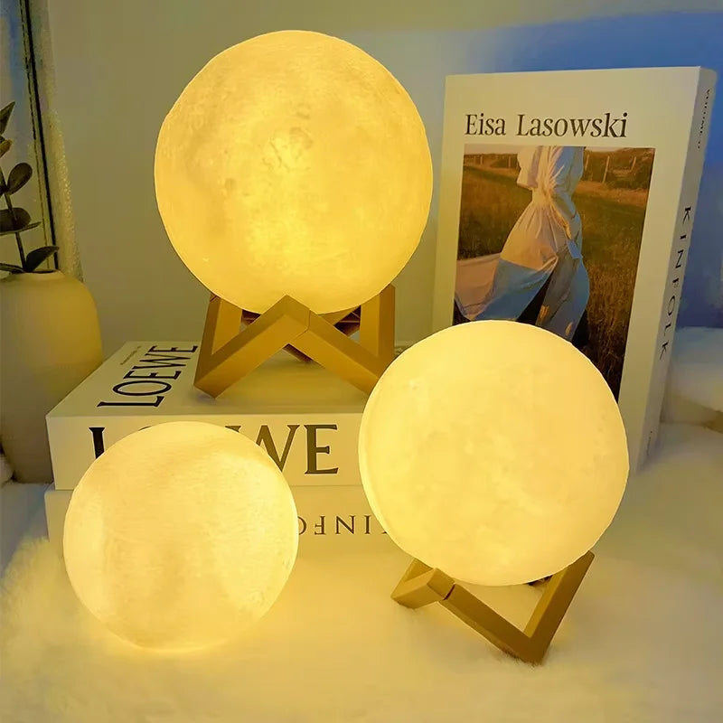 LED Moon Galaxy Book Light