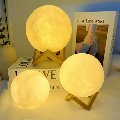 LED Moon Galaxy Book Light