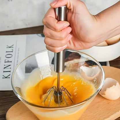 Stainless Steel Semi-Automatic Egg Beater Mixer