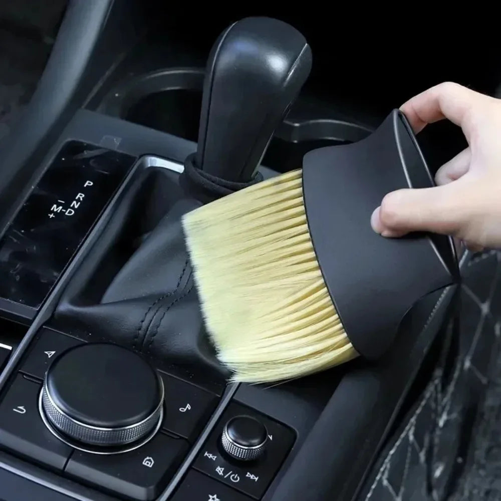 Compact Double-Headed Dust Cleaning Brush