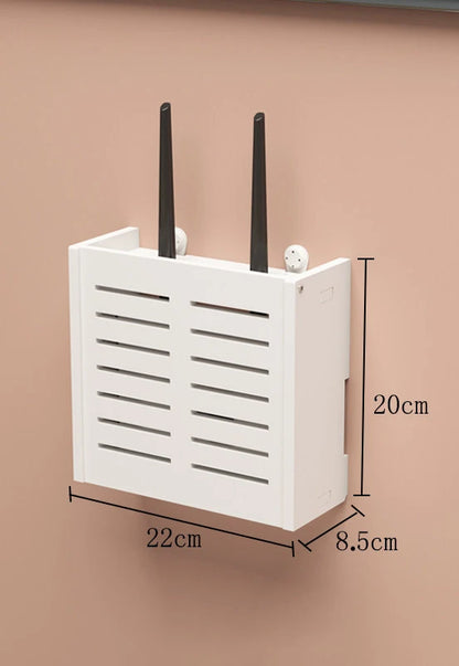 Wall-Mounted Wi-Fi Router Storage Box