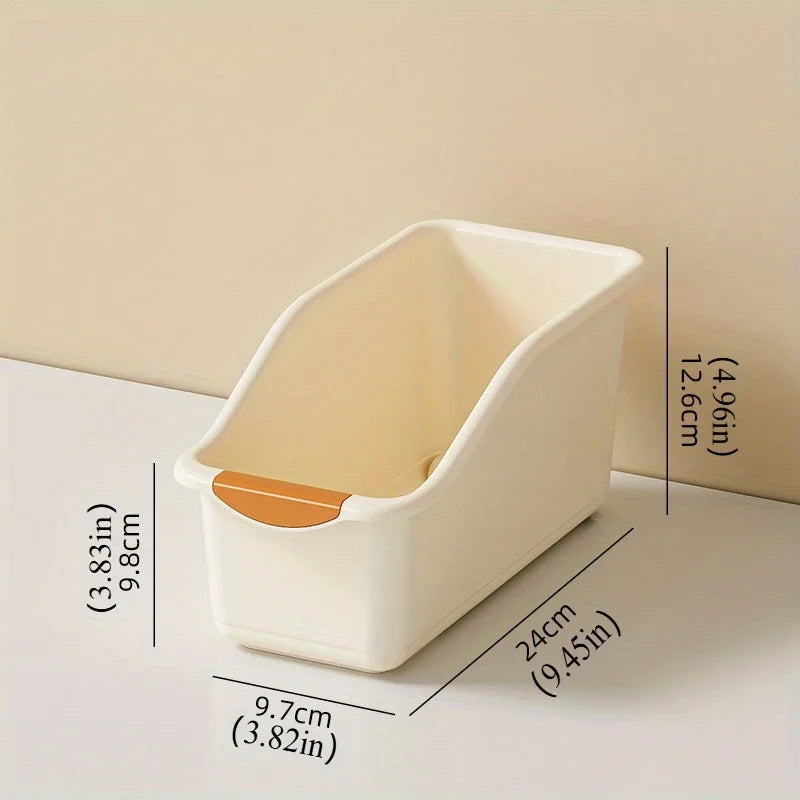Curved Plastic Storage Bins