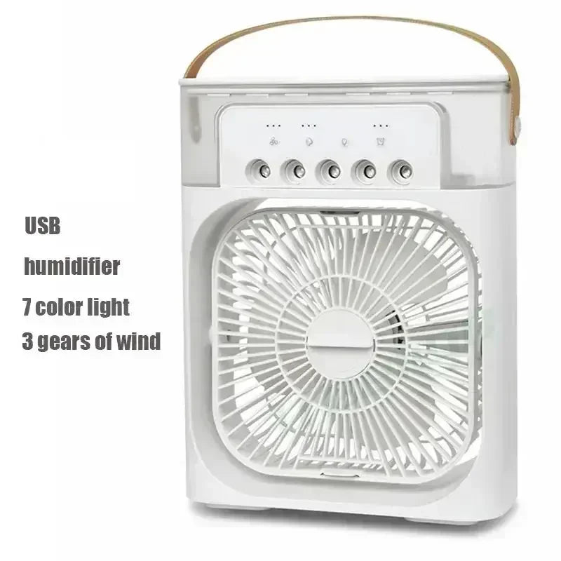 3-in-1 Mini Air Cooler Fan Humidifier