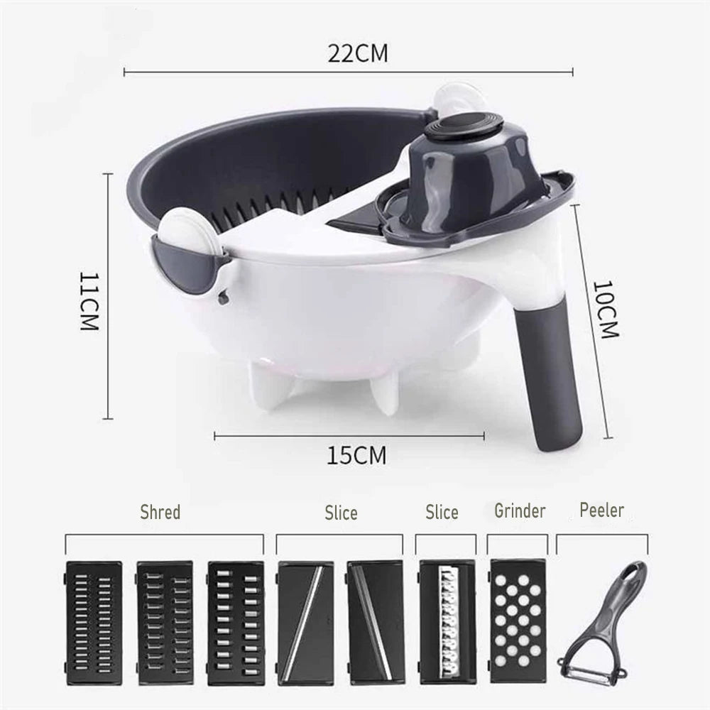Multifunctional vegetable cutter
