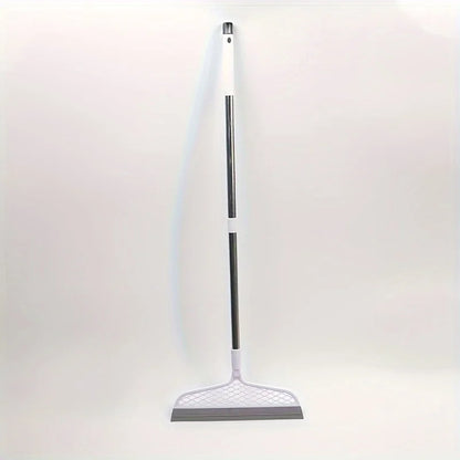 Magic Silicone Broom with Double-Sided Scraper Cleaning Tool