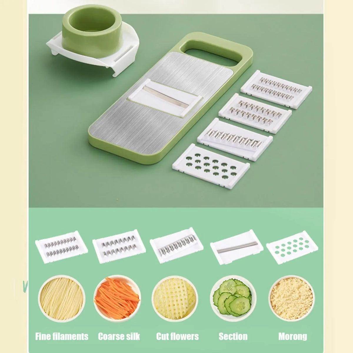 Multifunctional vegetable cutter