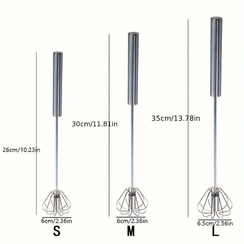Stainless Steel Semi-Automatic Egg Beater Mixer