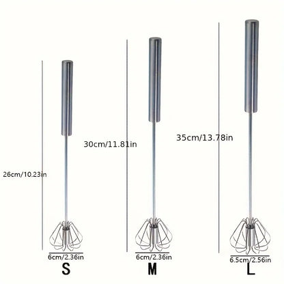 Stainless Steel Semi-Automatic Egg Beater Mixer