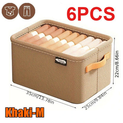 Thickened Clothes Organizer Storage Box