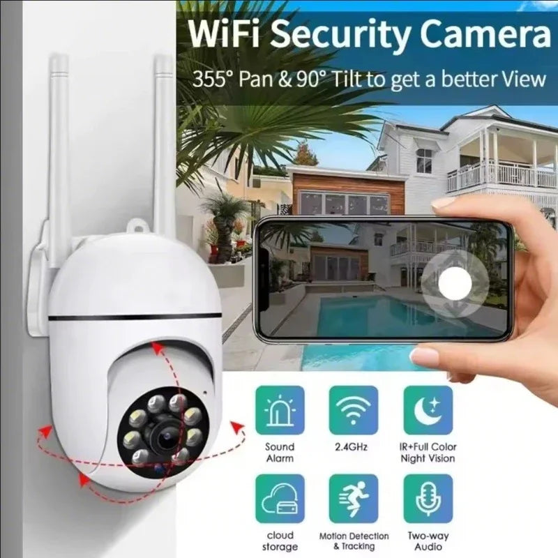 Wi-Fi security camera for home