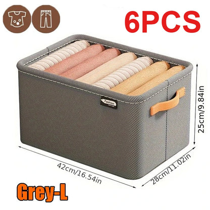 Thickened Clothes Organizer Storage Box
