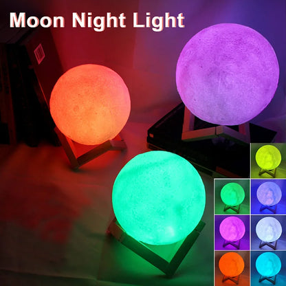 LED Moon Galaxy Book Light