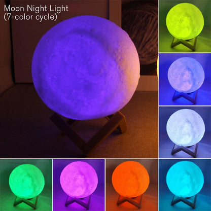 LED Moon Galaxy Book Light