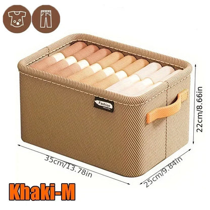 Thickened Clothes Organizer Storage Box