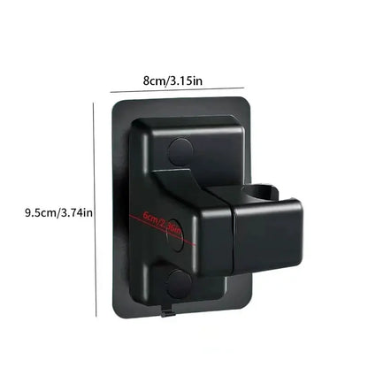Adjustable Wall-Mounted Shower Head Holder