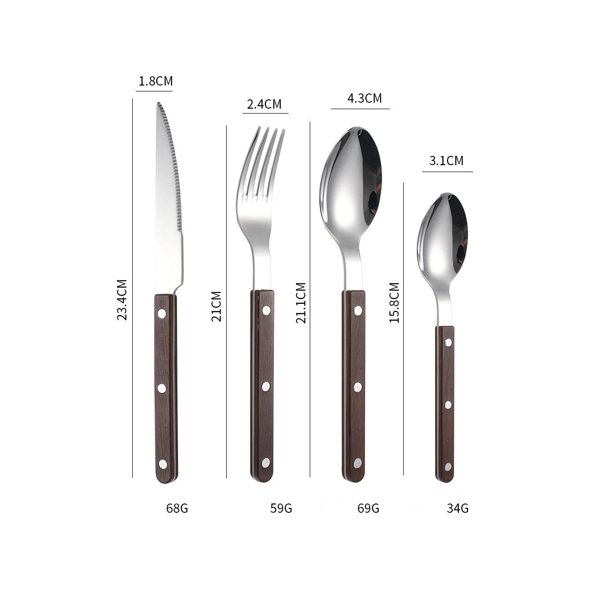 Stainless steel utensils for home