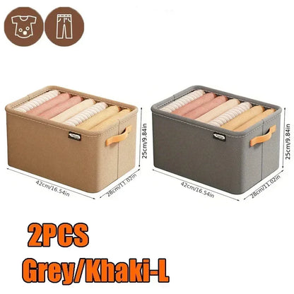 Thickened Clothes Organizer Storage Box