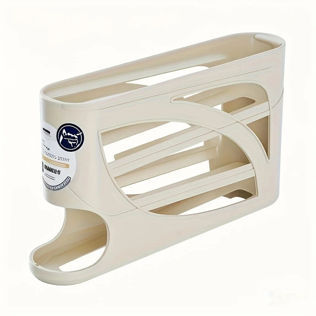 3-Tier Rolling Egg Storage Organizer