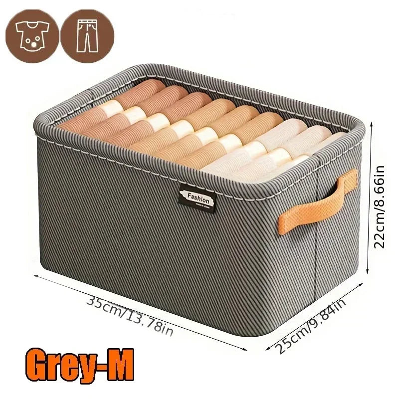 Thickened Clothes Organizer Storage Box