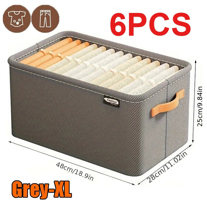 Thickened Clothes Organizer Storage Box