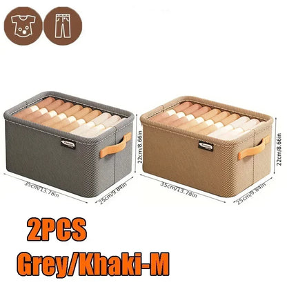 Thickened Clothes Organizer Storage Box